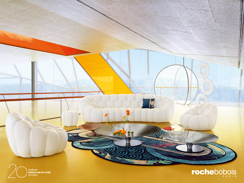 Bobois 罗奇堡演绎法式艺术生活新篇开元棋牌试玩2025春夏系列来袭Roche(图2)